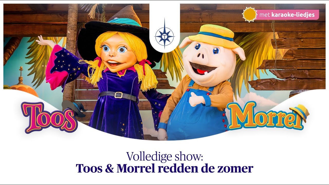Volledige show: Toos & Morrel redden de zomer ☀️ | Attractiepark Toverland