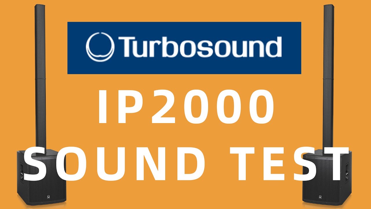 Turbosound iP2000 Review & Test (Music+Real-world+Voice)