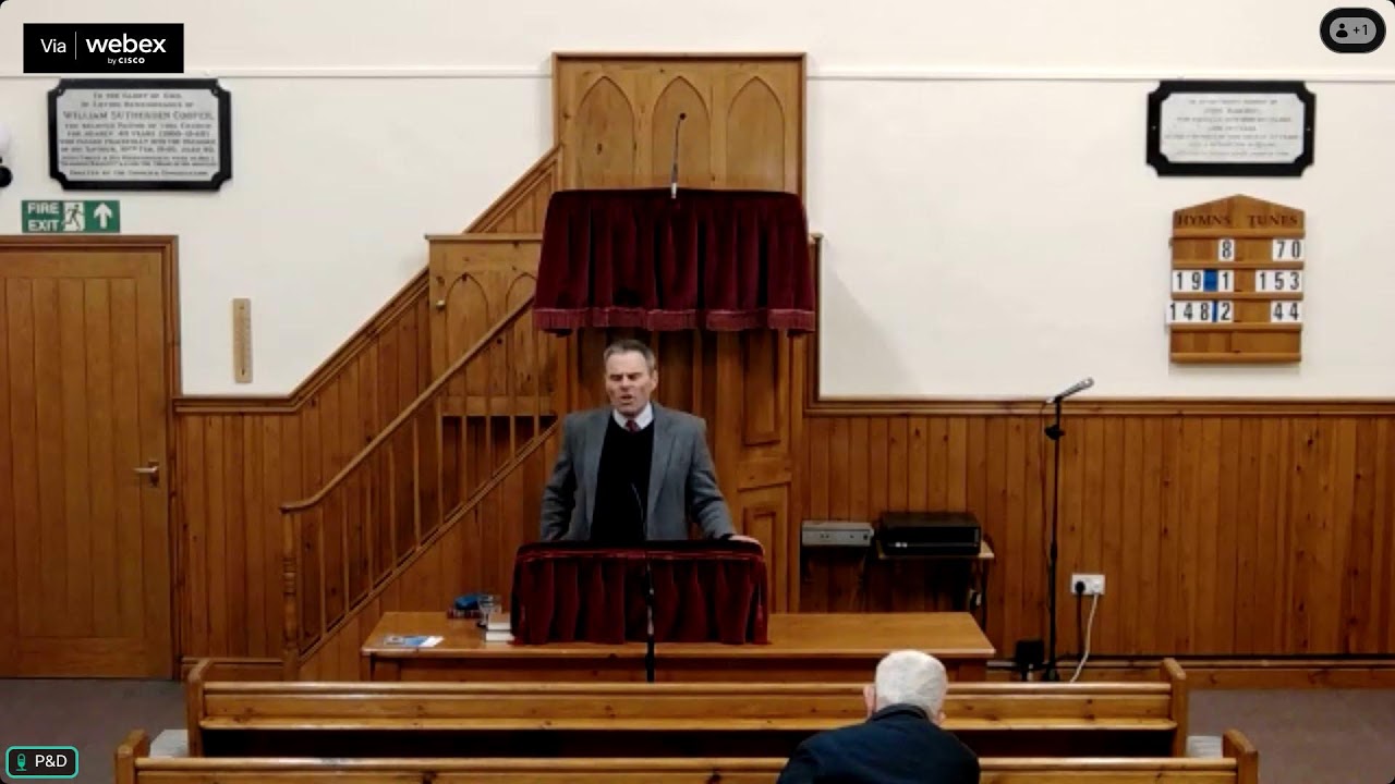 15 02 2026 :am. LORD'S Day Services. Mr Will Powell