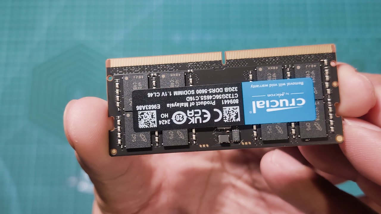 Crucial RAM 64GB Kit 2x32GB DDR5 5600MHz CT2K32G56C46S5