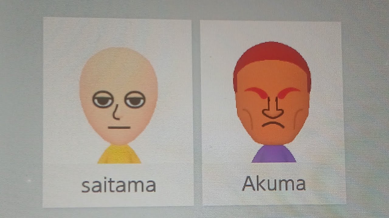 Akuma super smash bros mii making #supersmashbrosultimate #akuma #tekken