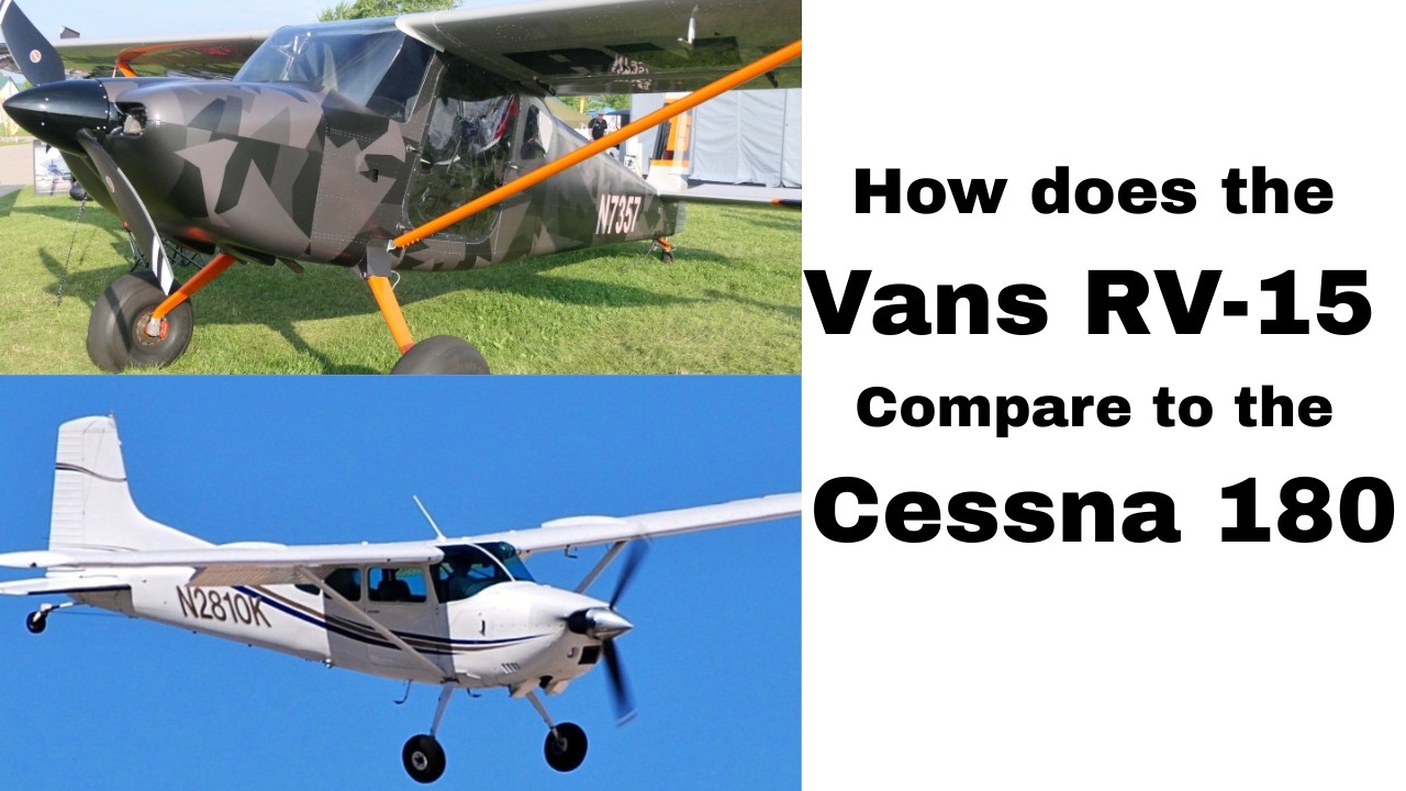 Сравнение RV 15 с Cessna 180