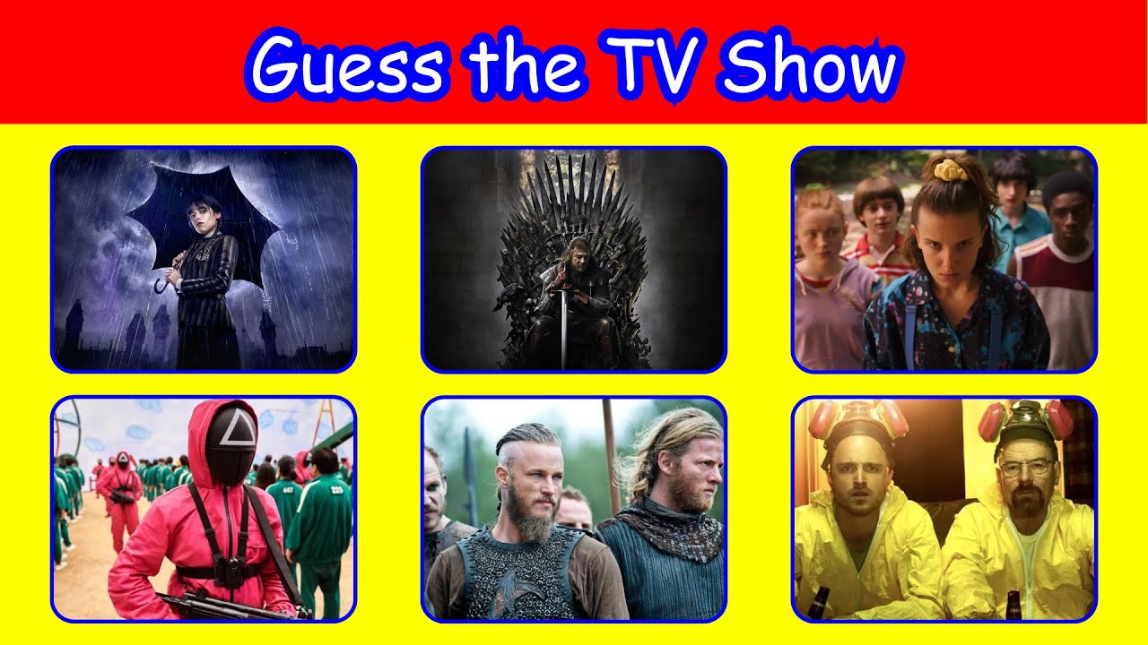 Can YOU Solve This TV Series Picture Quiz Challenge?
