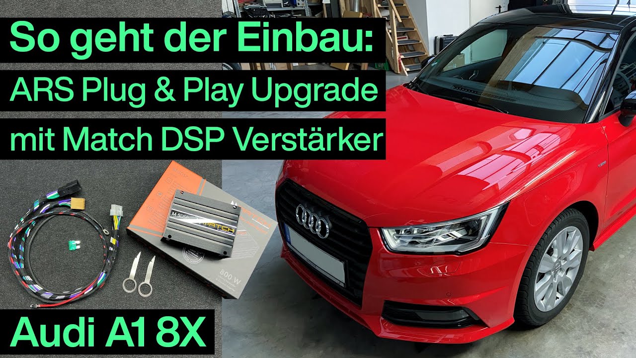 Audi A1 8X Soundsystem verbessern in 30 minuten! (Seat, VW, Skoda)