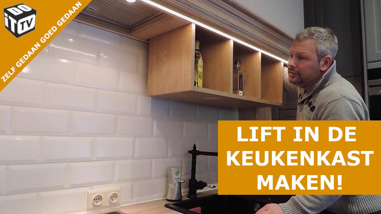 Hoe maak je een lift in je keukenkast? | Zelf gedaan goed gedaan