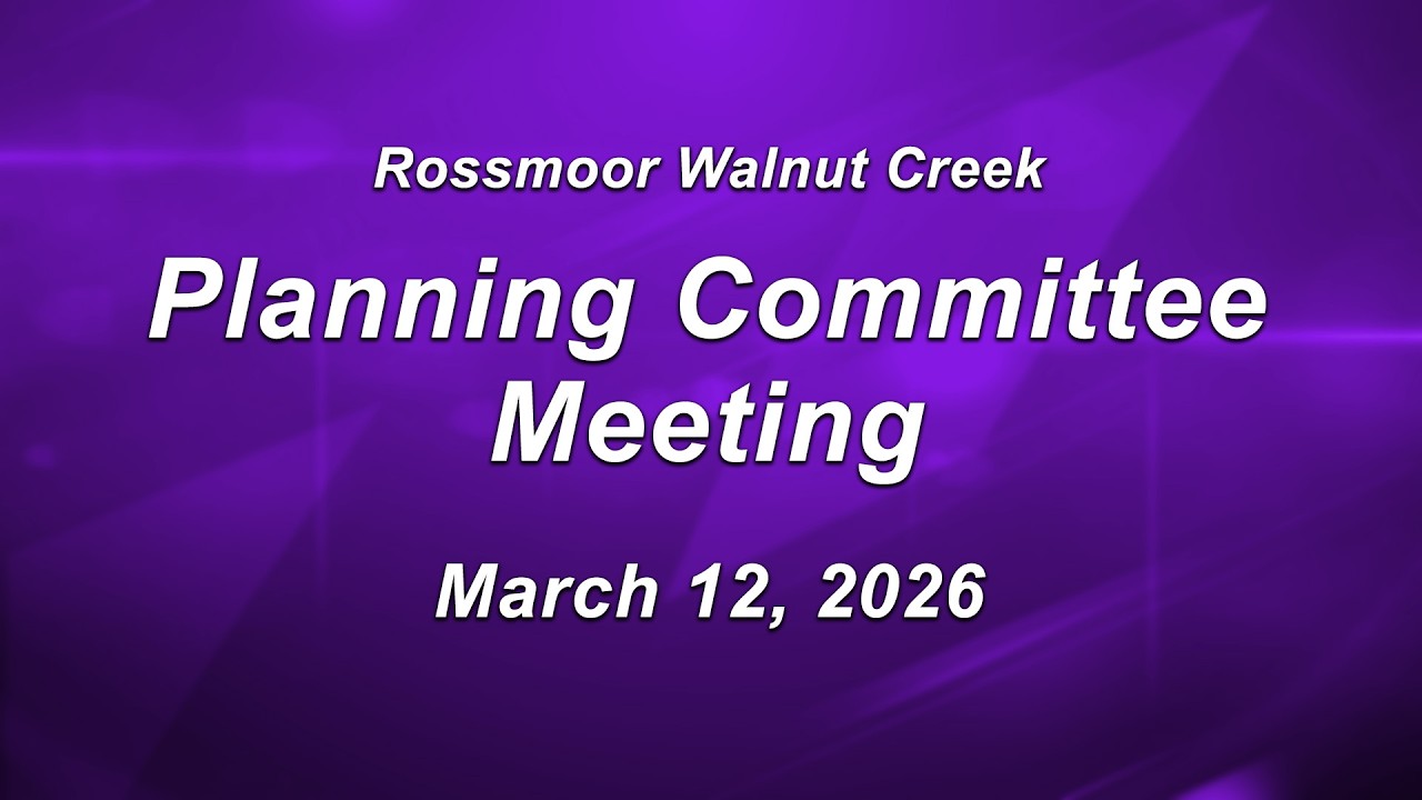 RWC Planning Committee Meeting on March 12, 2026