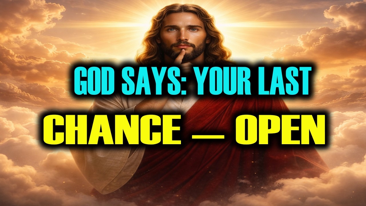 GOD SAYS: THIS MAY BE YOUR ONLY CHANCE — OPEN THE DOOR NOW! | GOD’S MESSAGE FOR YOU TODAY | EP. 65