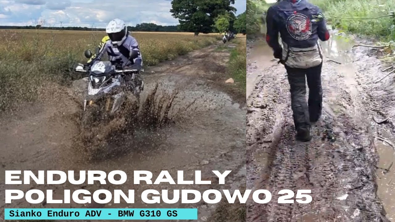 Enduro Rally 2025 - Błoto po pas! - przejazd ADV24 - kiedy GS mówi dość!