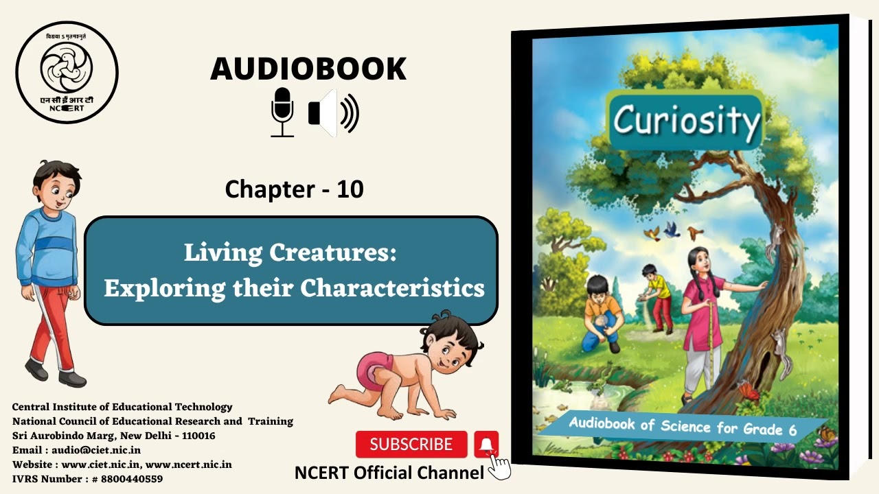 NCERT Textbooks CL 6 Sci | Chapter 10 Living Creatures Expl