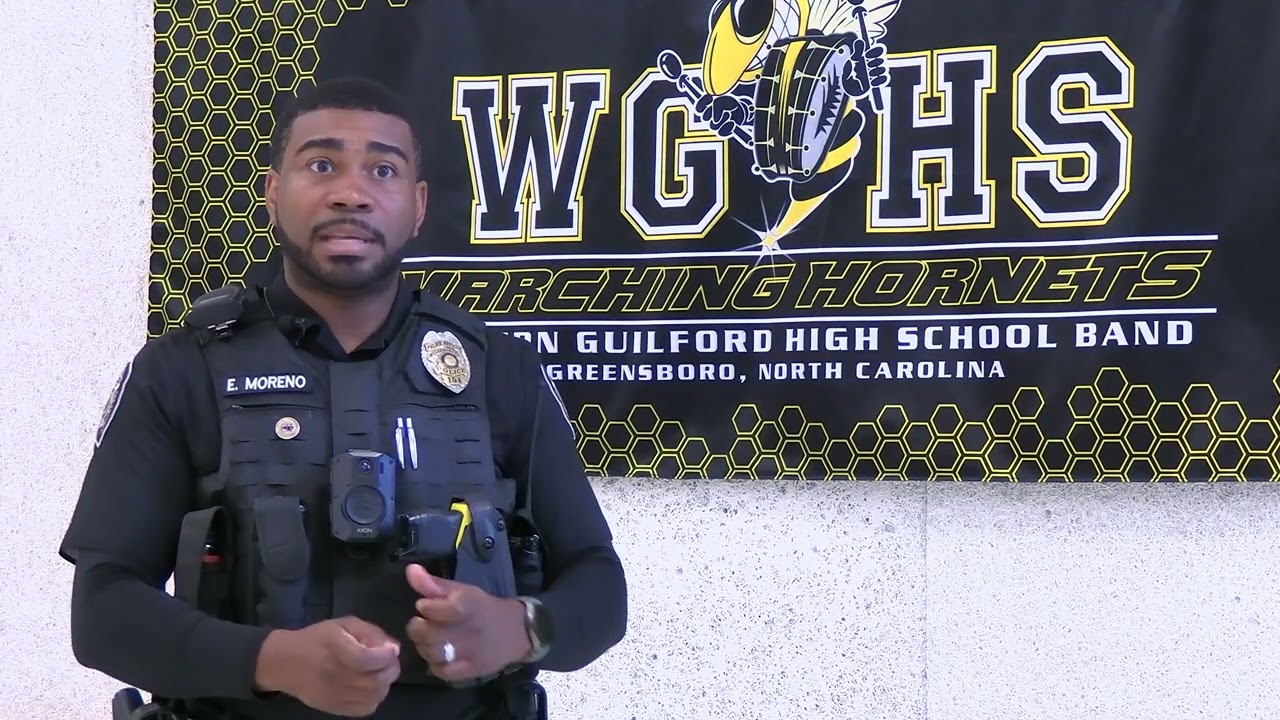 Get To Know Your SRO! | Officer Moreno | Western Guilford High School