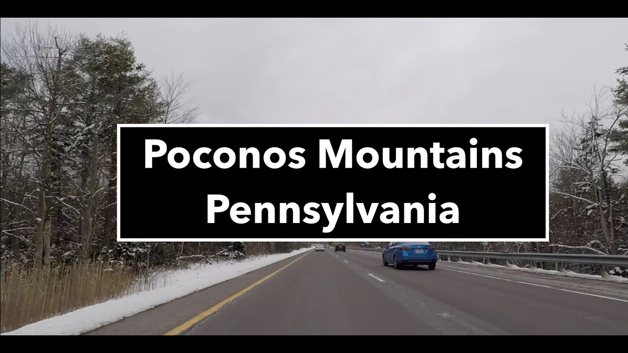 DRIVE to POCONO MOUNTAINS from New Jersey via Interstate 80