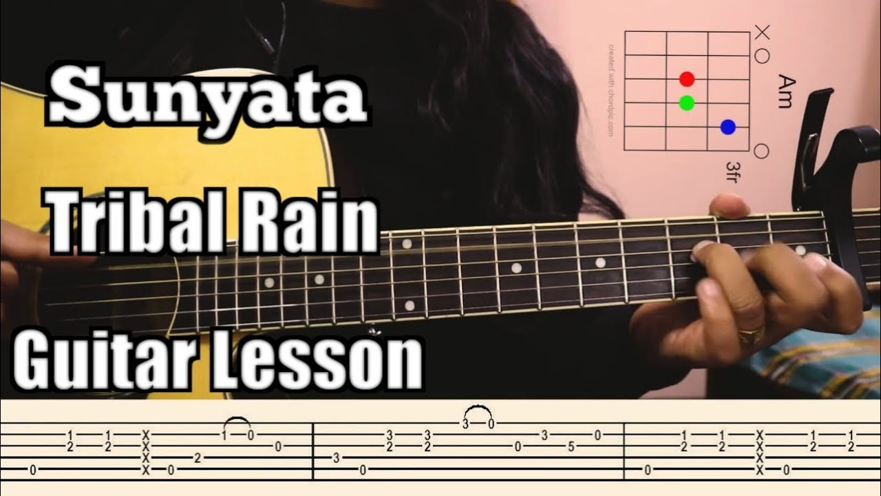 Sunyata | Tribal rain | Guitar Lesson |