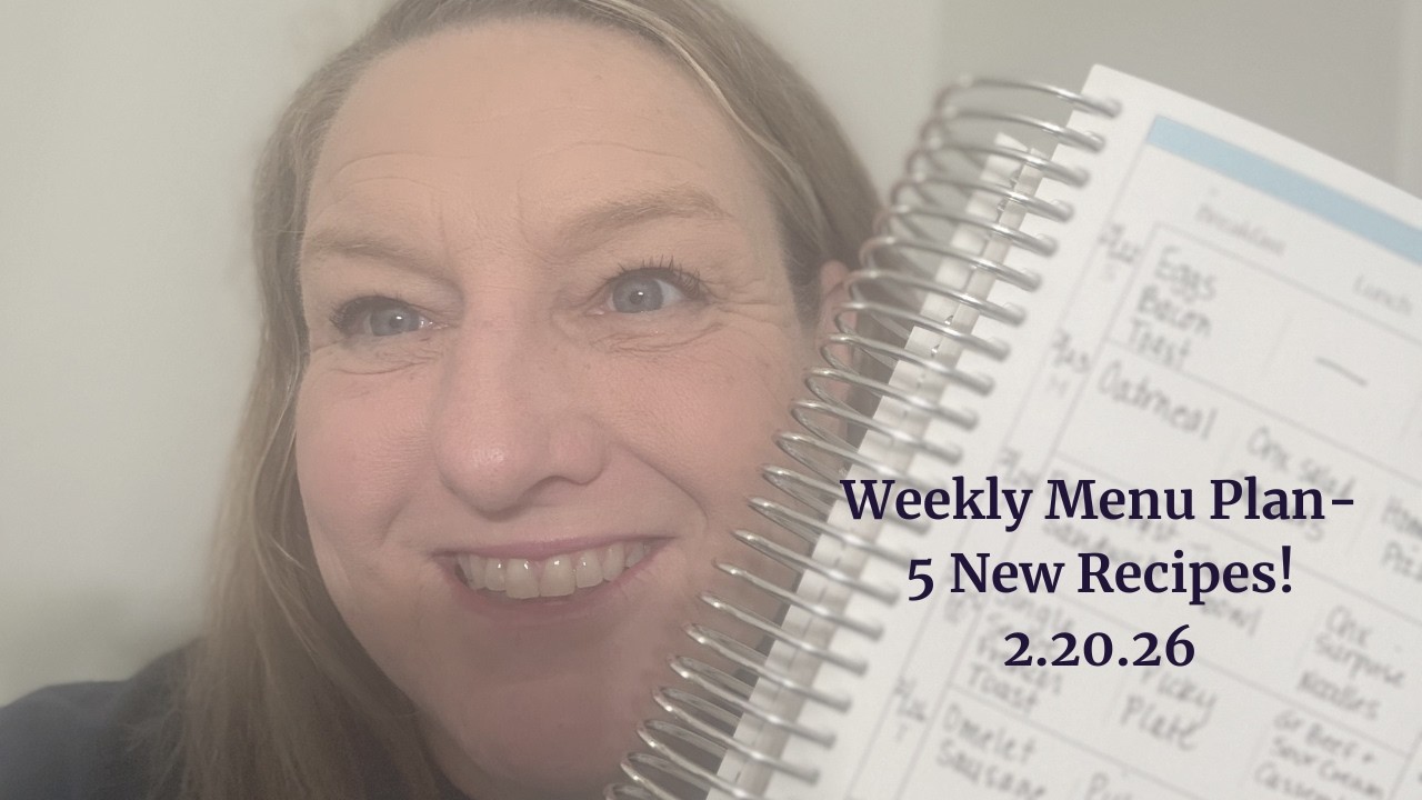 Weekly Menu Plan - What's For Dinner Next Week - 5 New Recipes!!