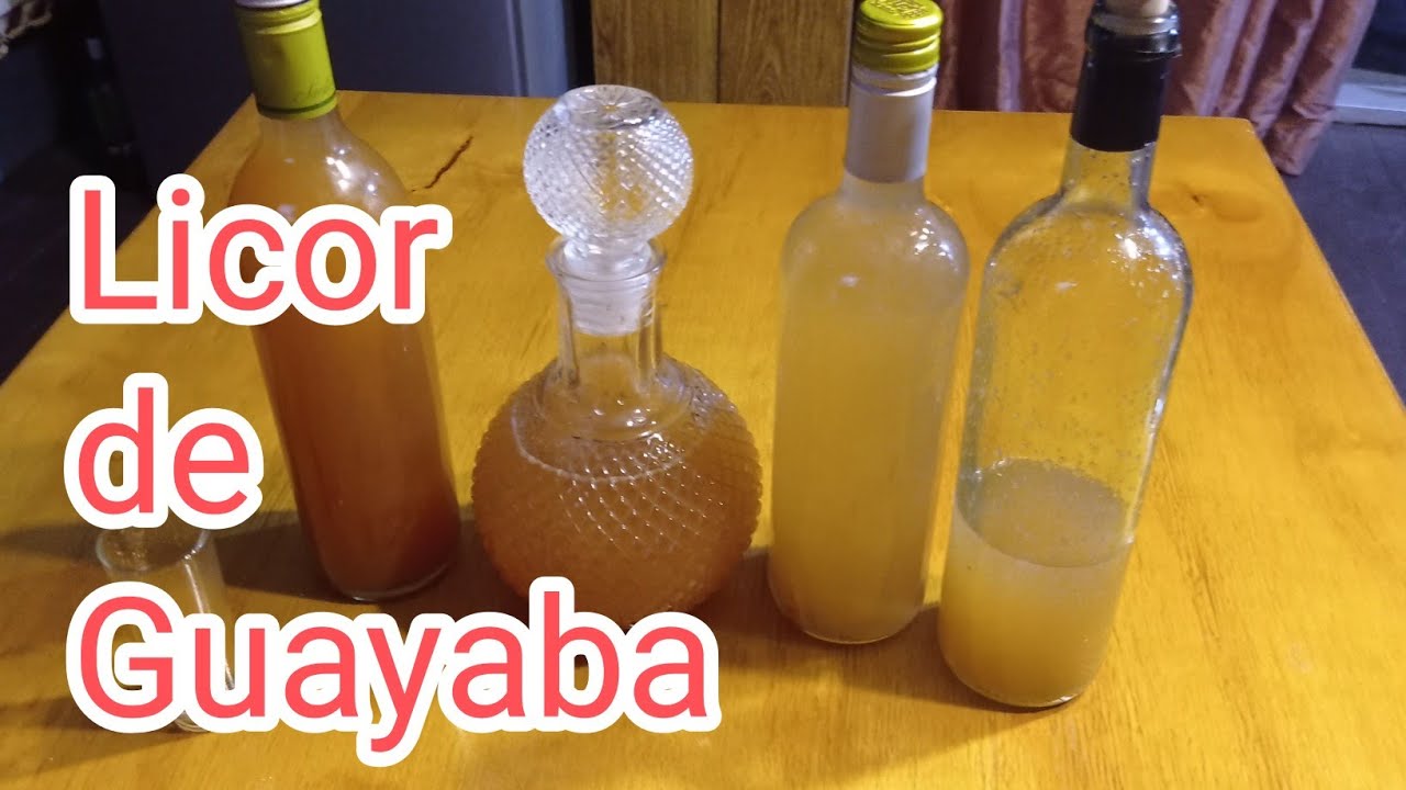 LICOR de GUAYABA//Casero-Facil-Economico y RIQUÍSIMO!!!!! Aprovechamos Frutas de Estación 😋😋