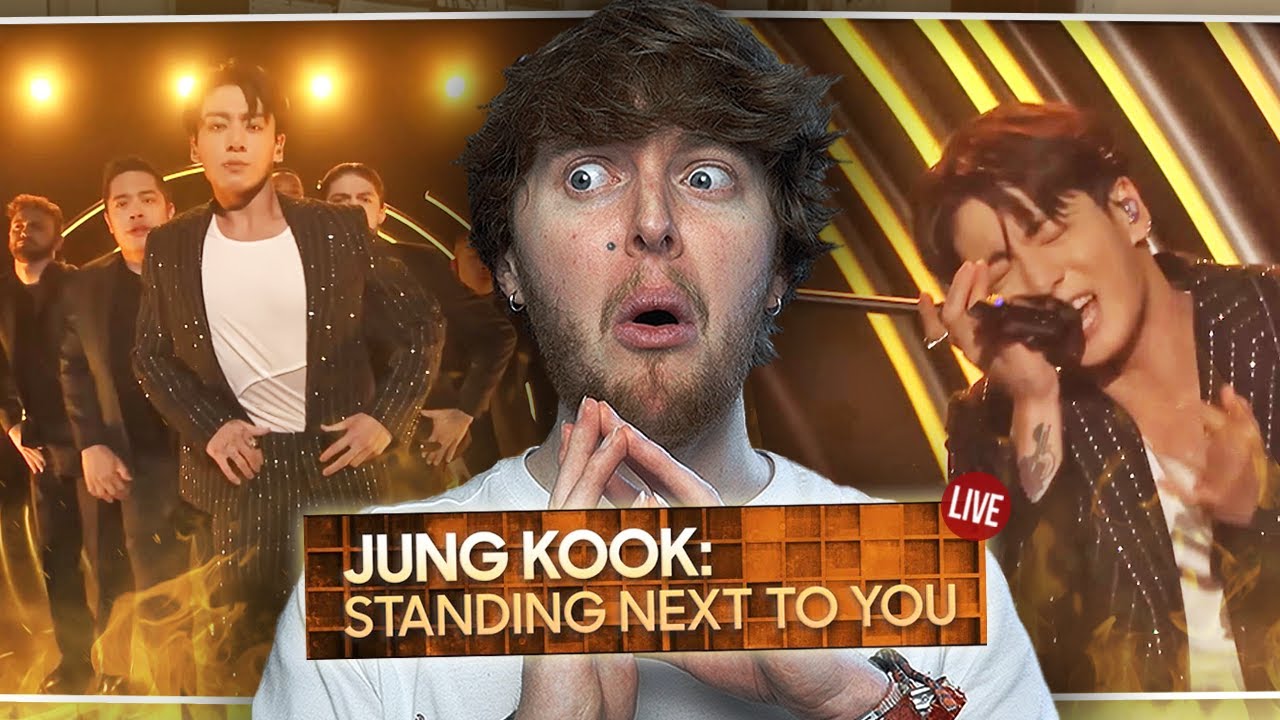 HE DOESN'T STOP! (Jung Kook 'Standing Next to You' LIVE on The Tonight Show | Reaction)