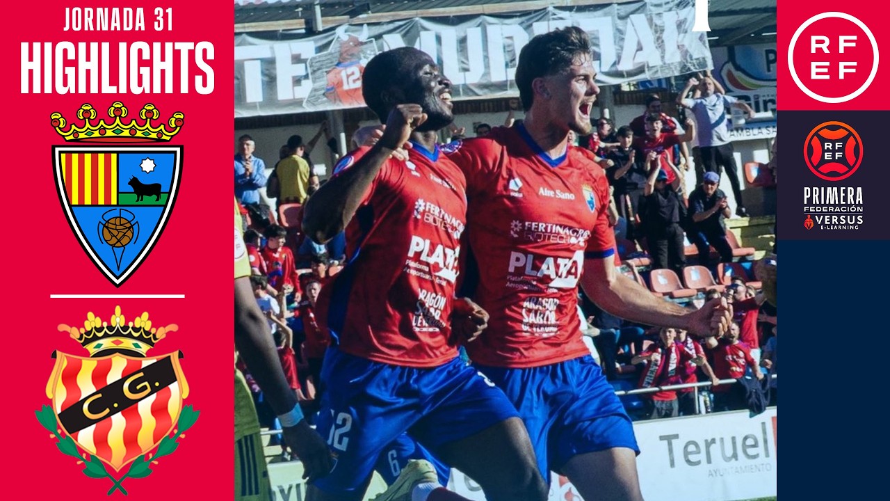 Resumen #PrimeraFederaci&oacute;n | CD Teruel 1-0 Gimn&agrave;stic | Jornada 31 | Temporada 2025/26