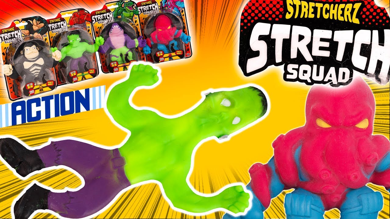 STRETCHEZ Stretch Squad de chez ACTION Comme des Goo Jit Zu? Ou pas !
