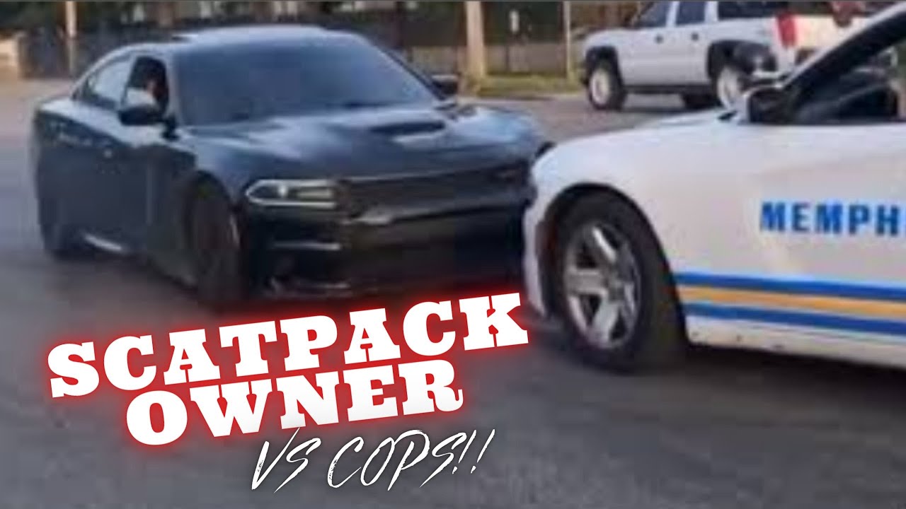 Scatpack Charger Runs From Police! Mopar VS Police **MUST SEE**
