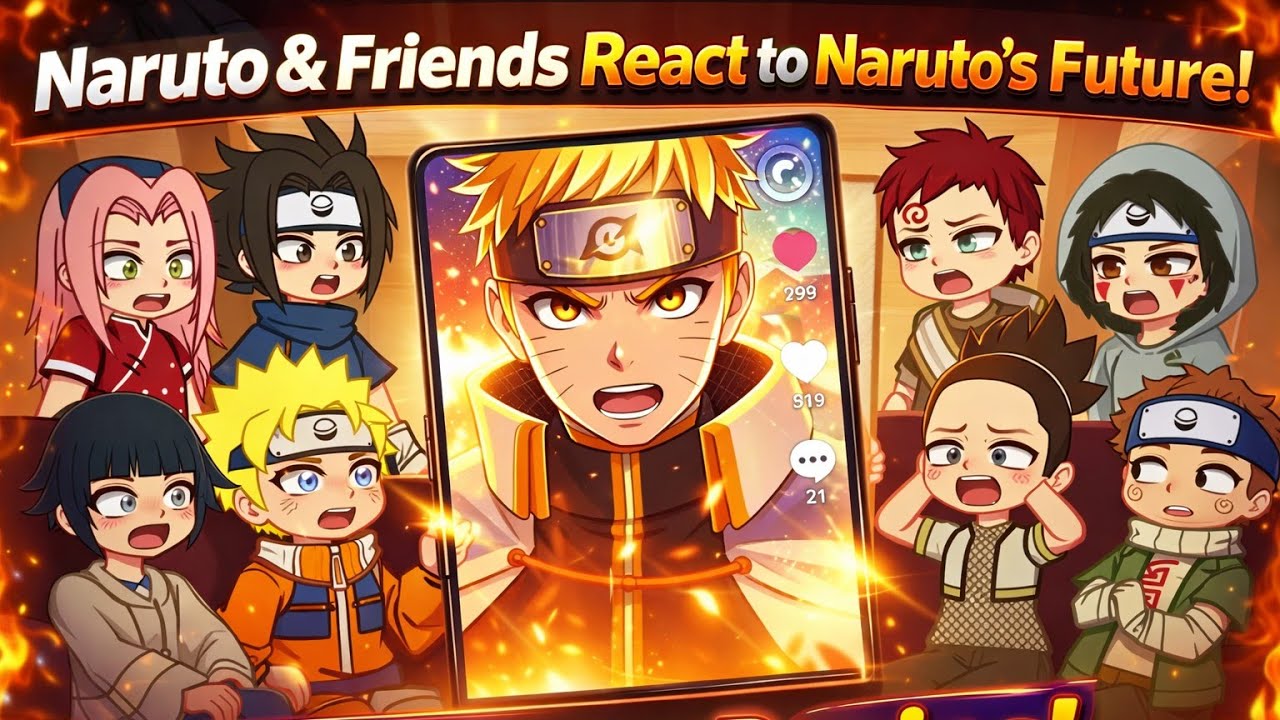 🔥Naruto Chunin Exam Arc Begins | Naruto & Friends React to the Future🔥