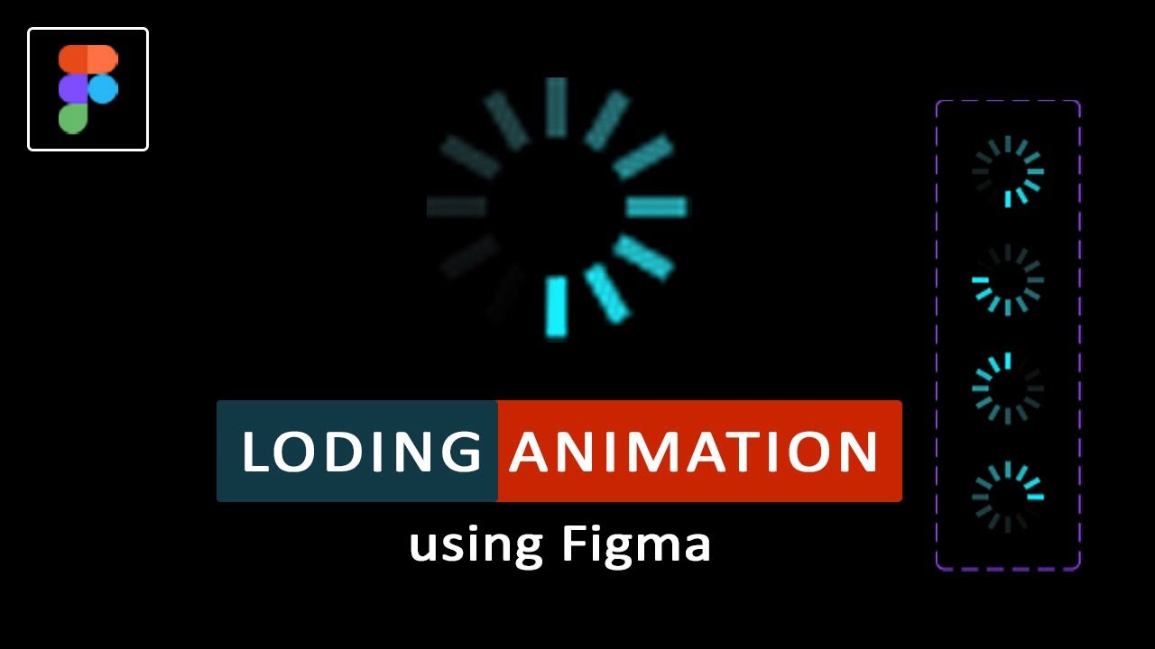 Figma Tutorial: Create a spinner Loading Animations
