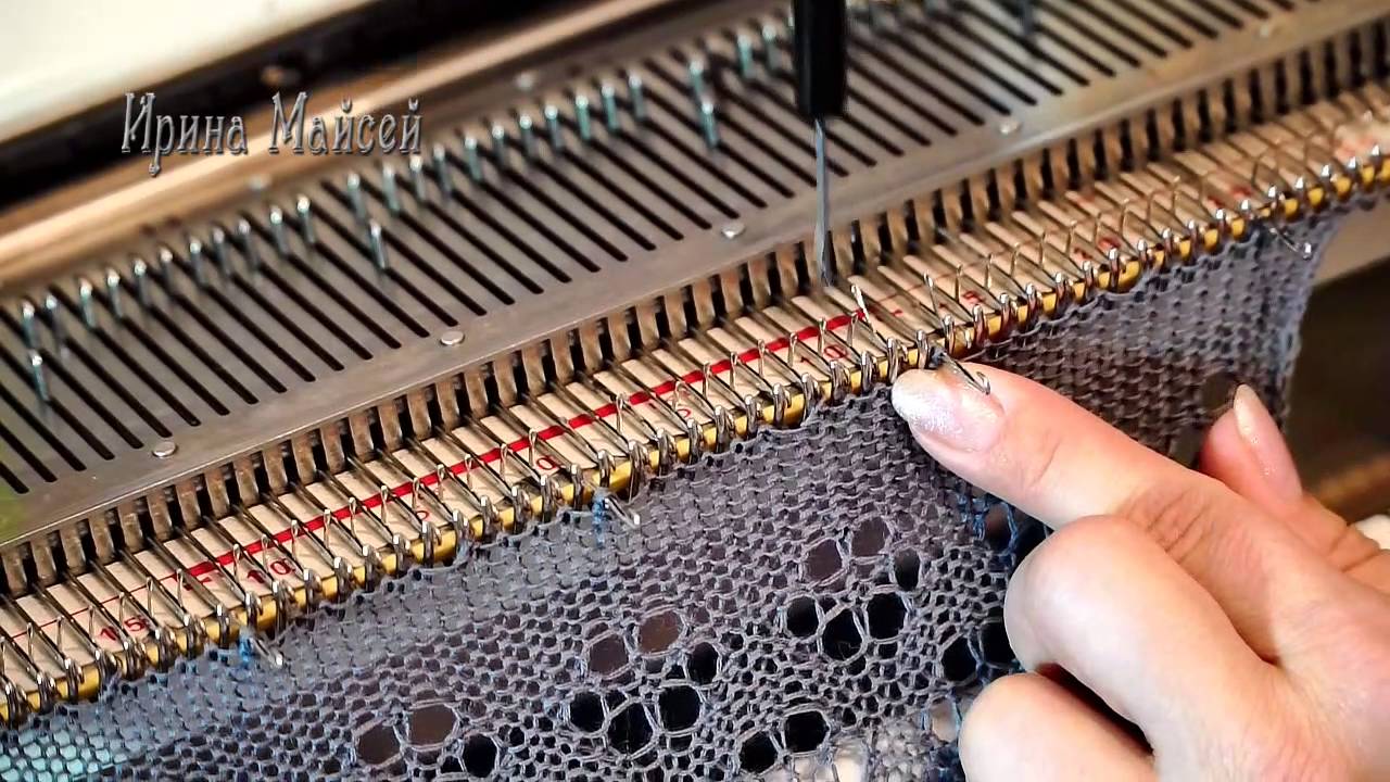 Ажур по перфокарте.