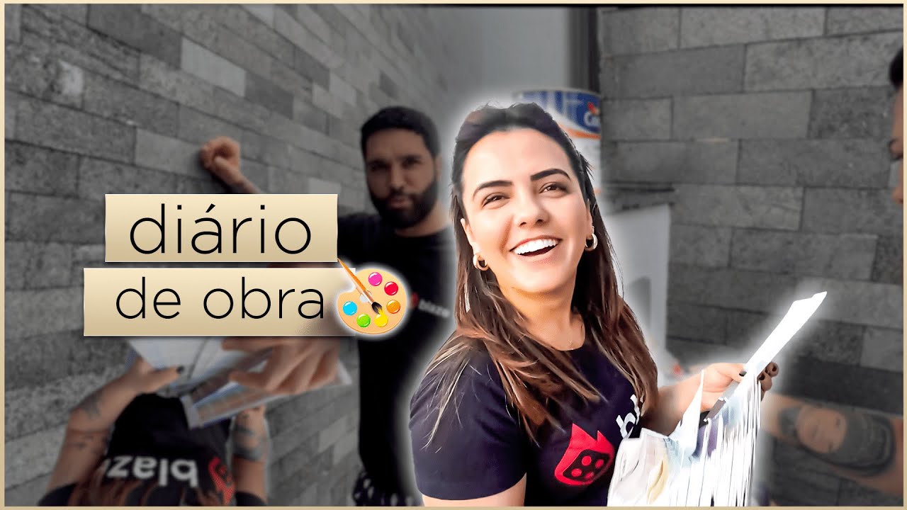 ATUALIZAÇÃO DA OBRA NA NOSSA CASA | DIÁRIO DE OBRA