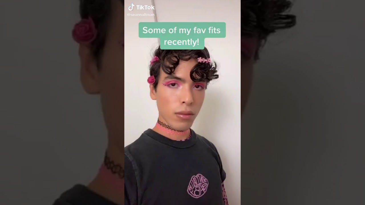 Hot guys in skirts saying screw toxic masculinity- tik tok