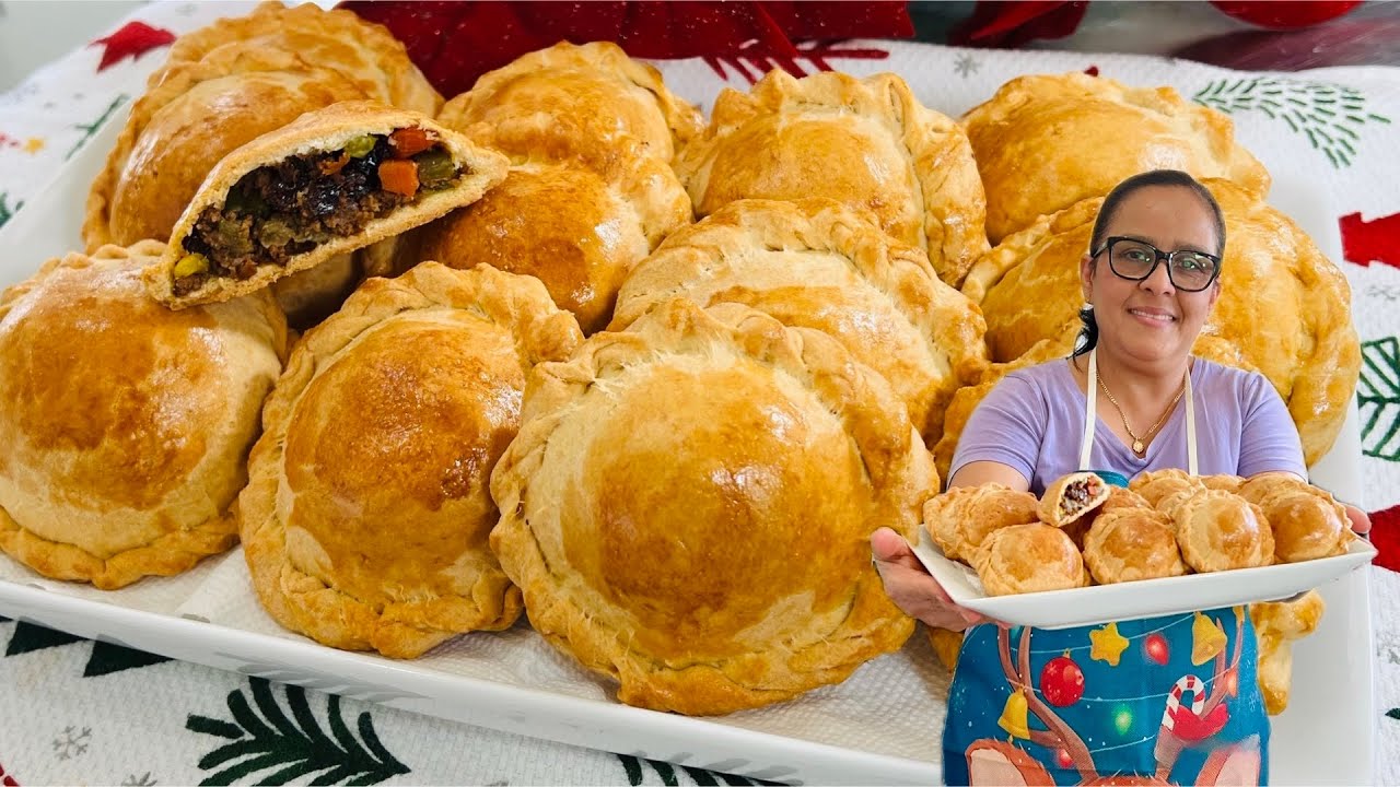 PASTELITOS DE CARNE CON PASAS - Una receta de Navidad 🎄