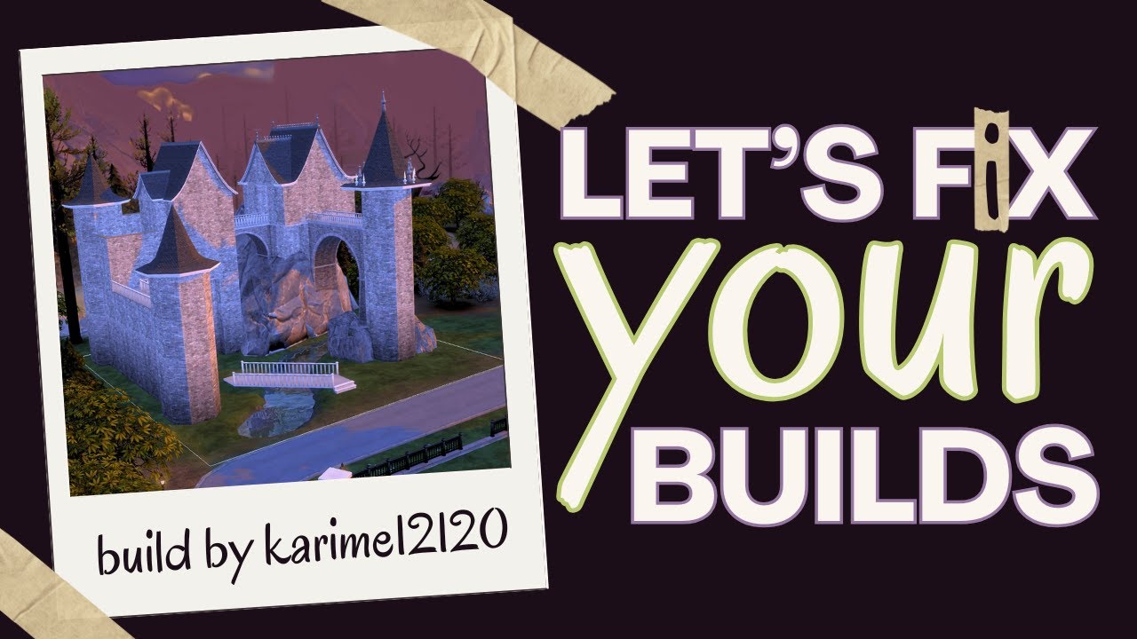 FIXING YOUR SIMS 4 BUILDS LIVE - Roofing, Landscaping, Floor Plans, and More #sahmhelplive S03E18