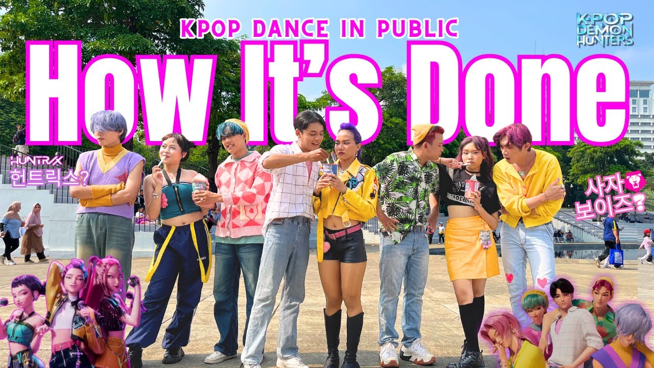 [DANCE IN PUBLIC] HUNTRIX (헌트릭스) - 'How It's Done