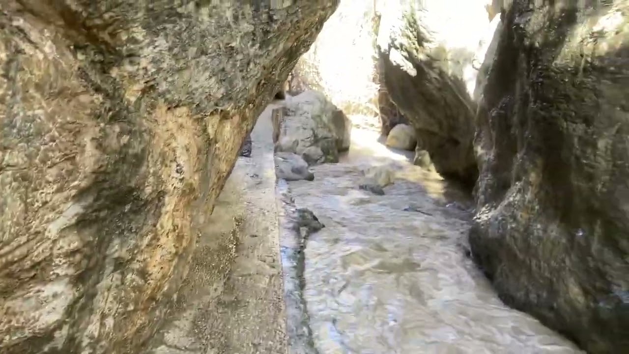 A Section I had to go on All Fours by the Rio Monachil