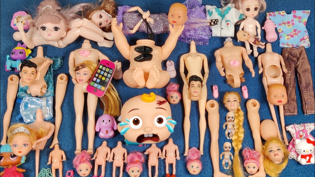 13 Minutes Satisfying with Unboxing Barbie Family Playset, Cute Doll Toys ASMR | Review Toys