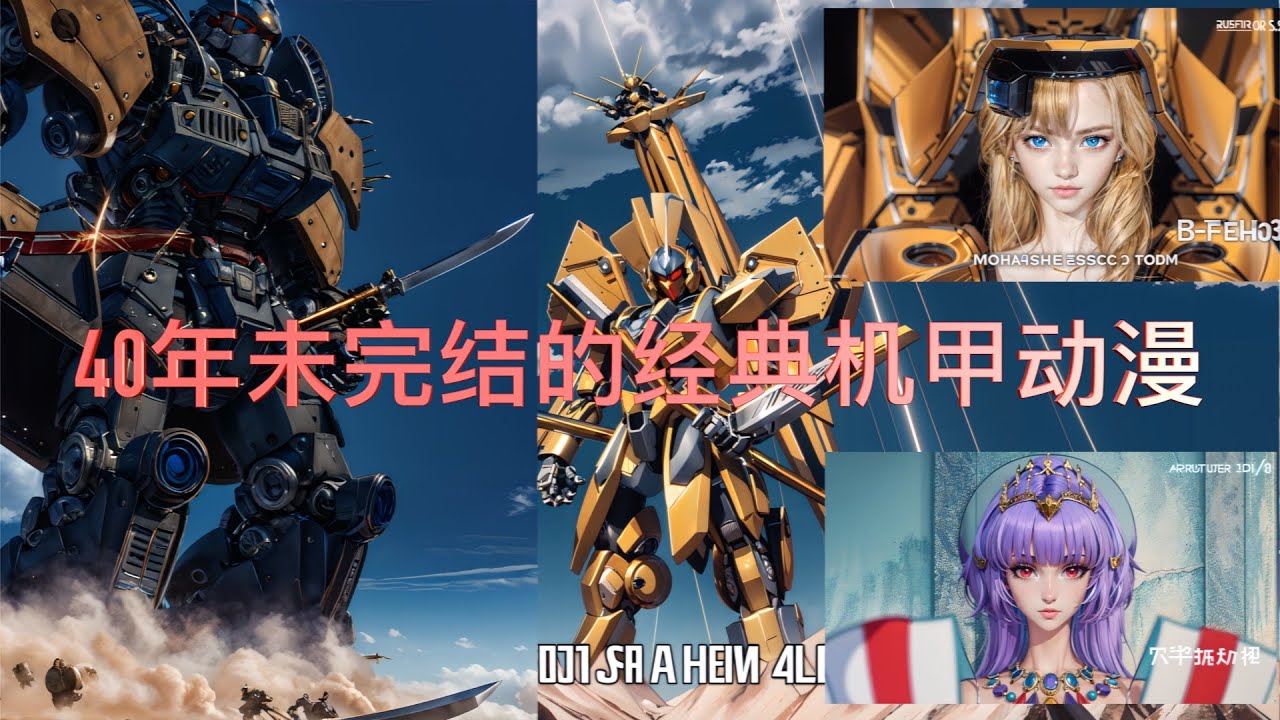 【木杉菌】40年未完結的經典動漫！！人造人與騎士的不了情！！