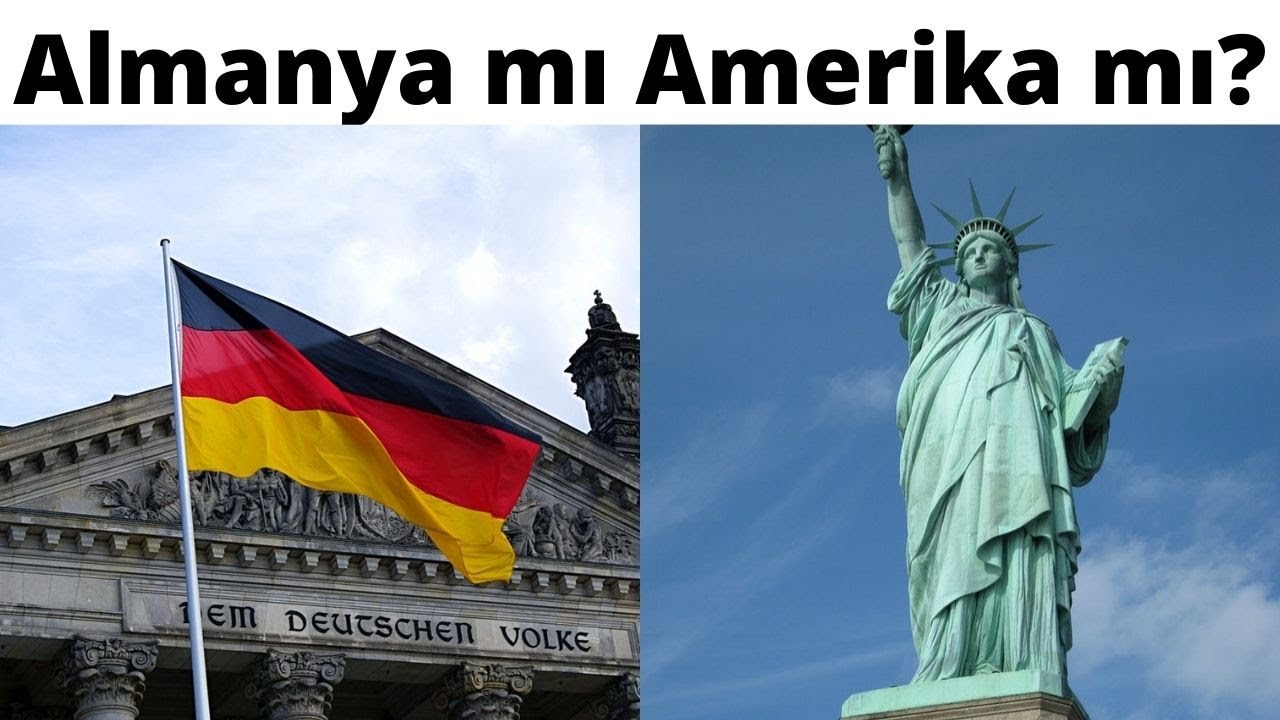 Almanya mı, Amerika mı? | Yaşam, Kültür ve Günlük Hayat Karşılaştırması