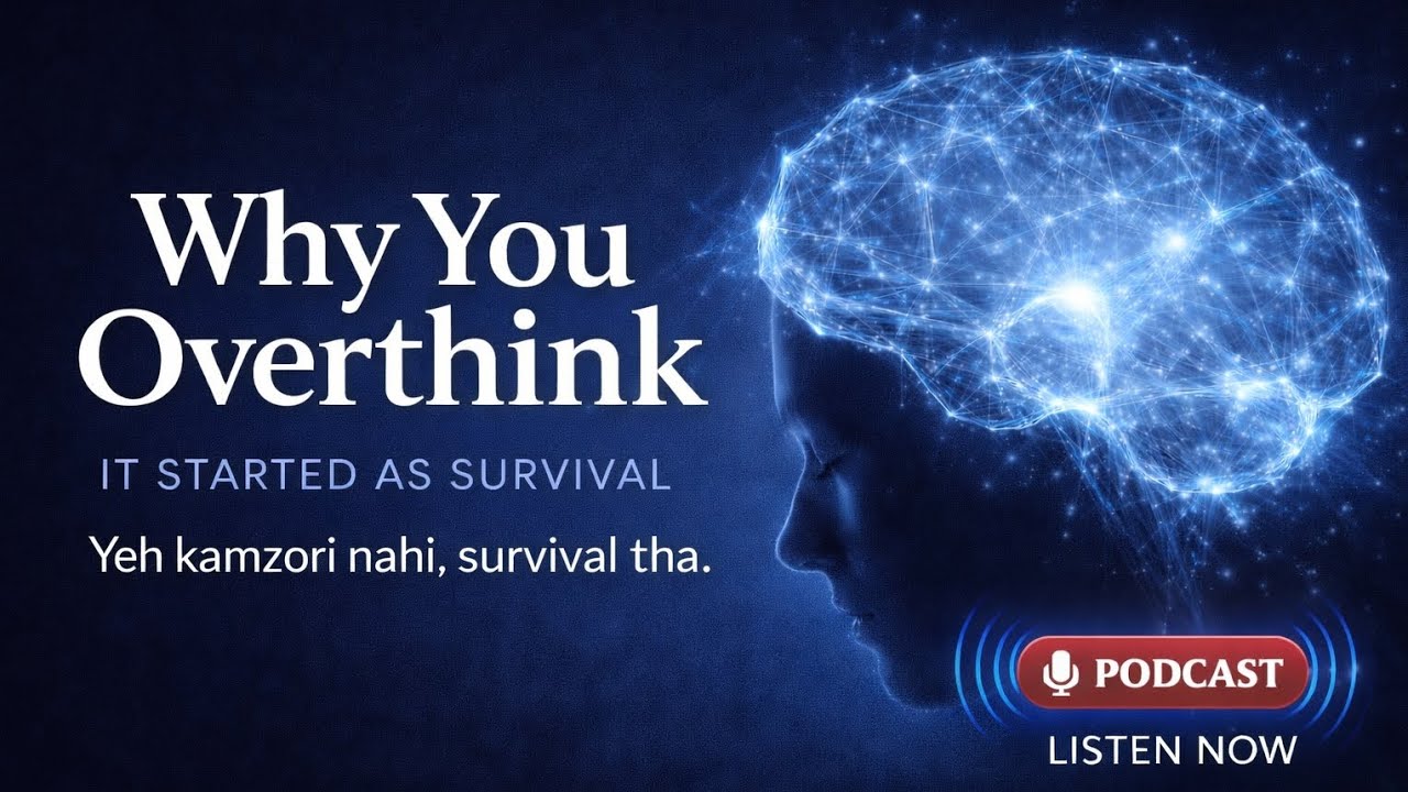 Overthinking Explained Podcast: Why It Feels Uncontrollable (Psychology behind it)