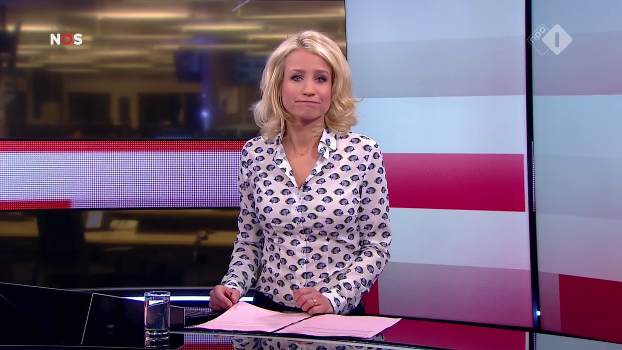 Dionne Stax NOS Journaal presentatrice 2018 6 30 uur vroege ochtend nieuws uitzending NPO1