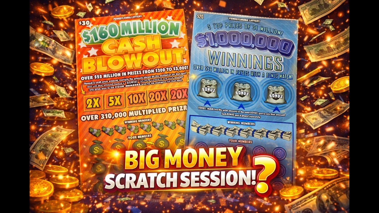 💥 BIG MONEY SCRATCH SESSION!! 💥
