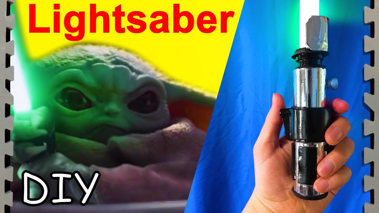 Baby Yoda's Lightsaber Build (DIY)