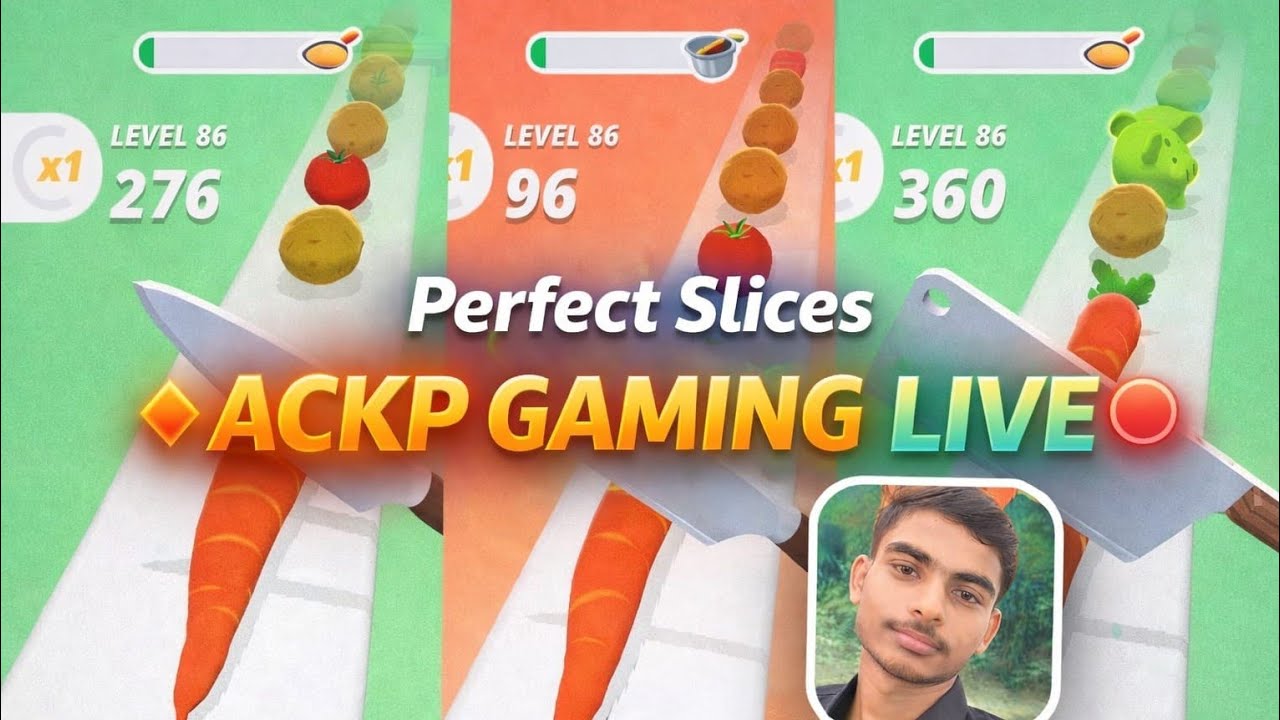 Perfect Slices 🍆🥒 live 🛑 Gameplay #45 #shortsfeed #live #perfectslices