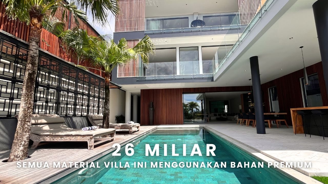VILLA DI UNGASAN SEMUA MATERIALNYA DARI BAHAN PREMIUM #bali #villa #balivilla