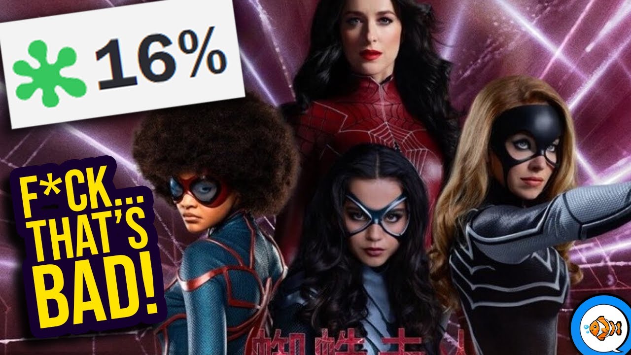 Madame Web is a F*CKING DISASTER! Rotten Tomatoes Score in the TEENS!