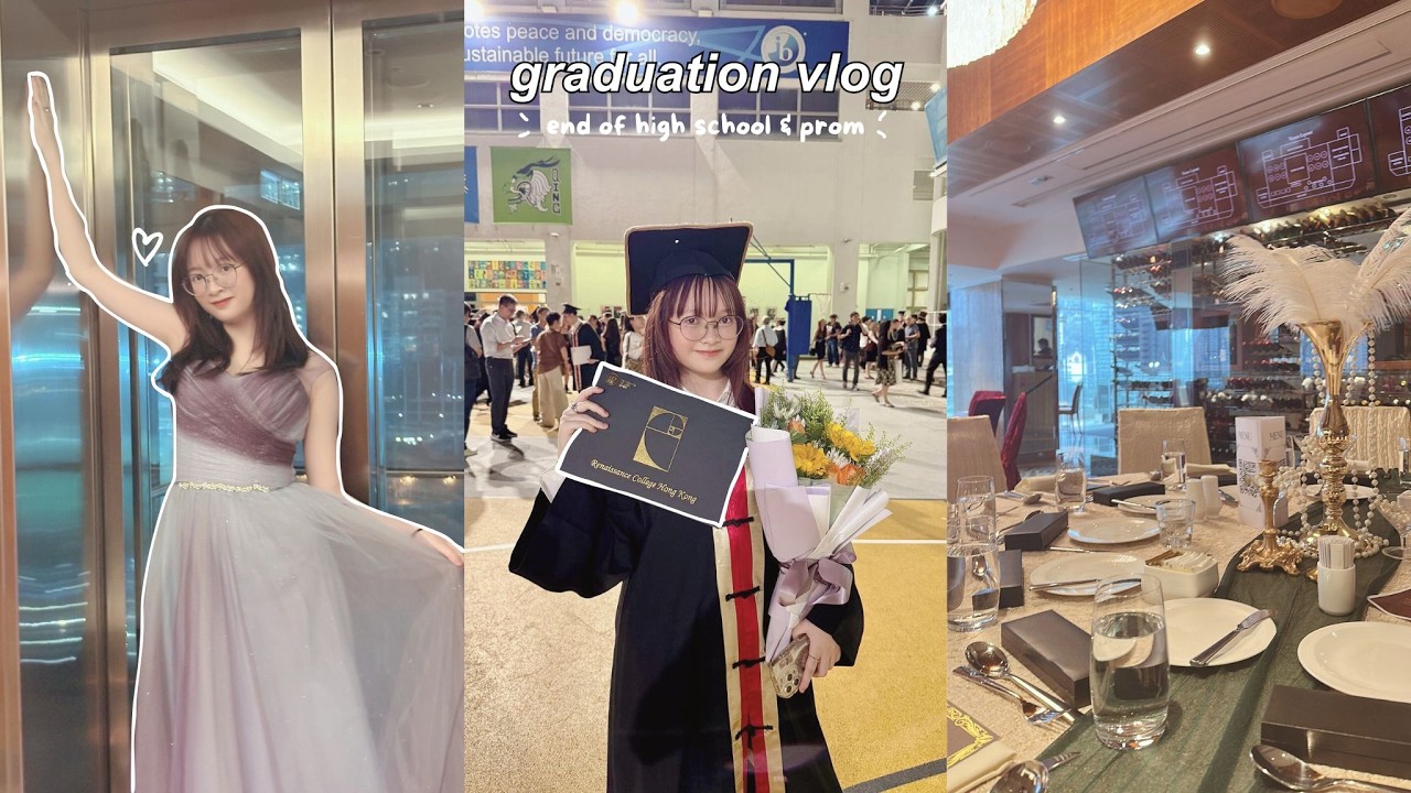 GRADUATION vlog 🎓 // end of high school, prom, grad ceremony, grwm, no more ibdp