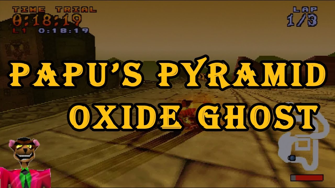 Crash Team Racing - Papu's Pyramid (Oxide Time) - Pinstripe