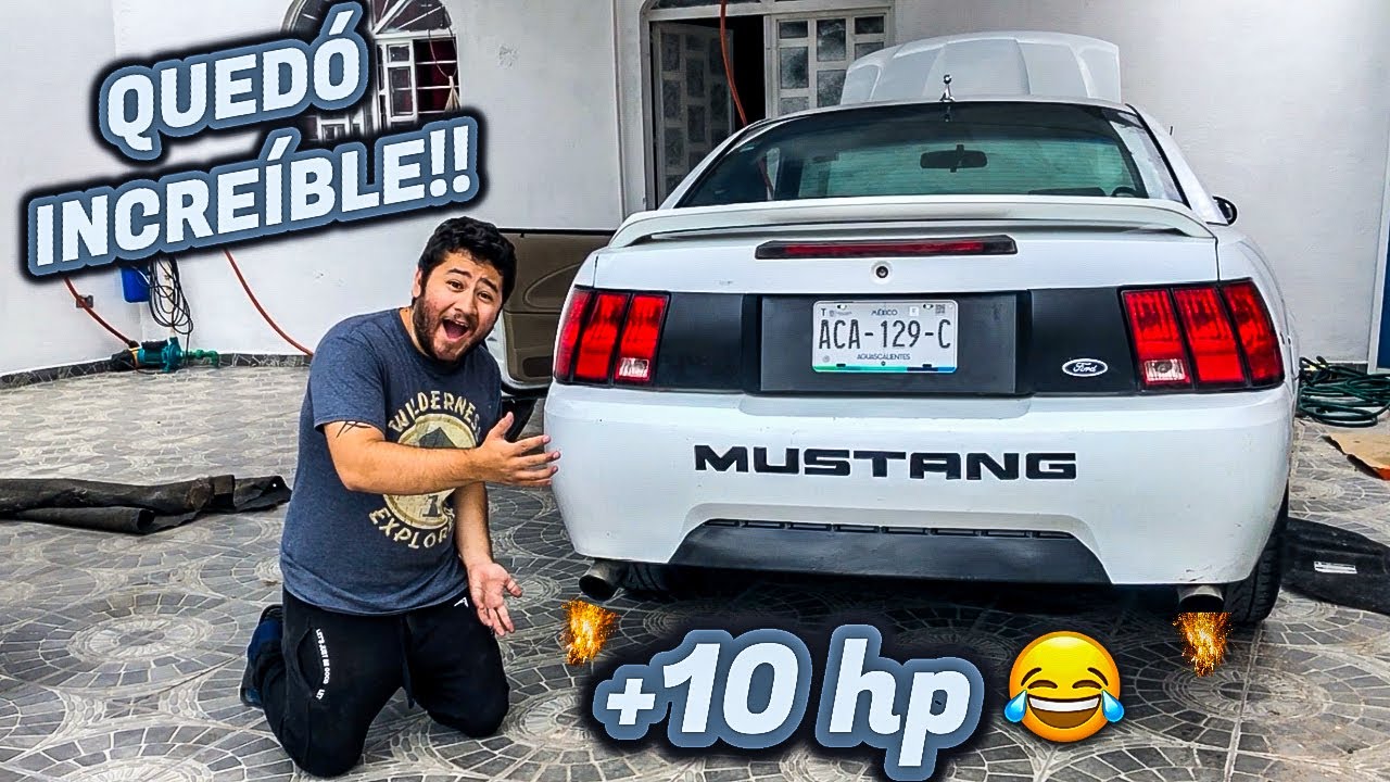 AHORA SÍ NOS PASAMOS CON EL MUSTANG! QUEDÓ INCREÍBLE! | HugoValo Autos