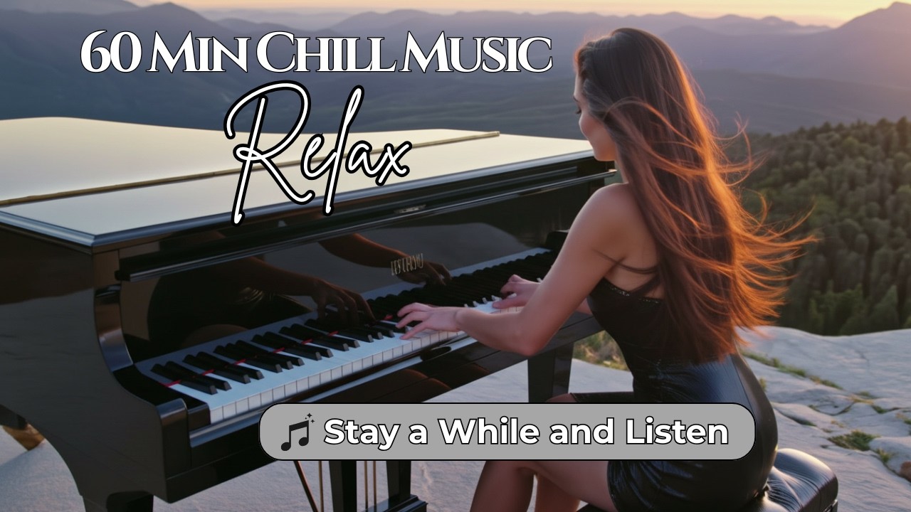 Positive Piano Study Music | 60 Min Instrumental Focus