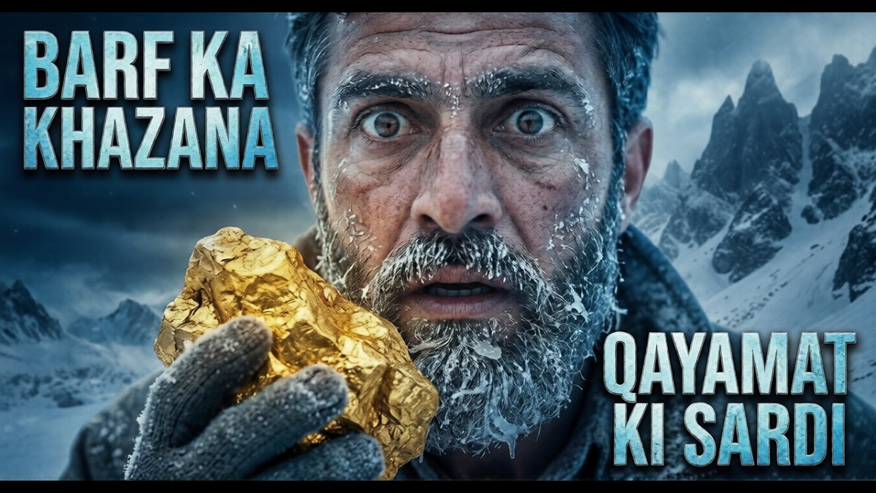 Frozen Valley Survival – Pakistan ke Barfili Paharon Mein Chhupa Sona | Extreme Cold Story