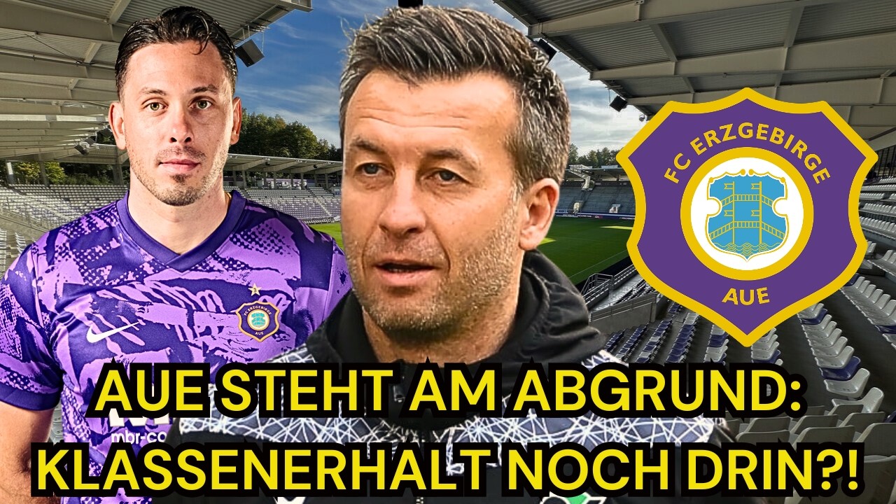 Erzgebirge Aue: Wie realistisch ist der KLASSENERHALT noch?