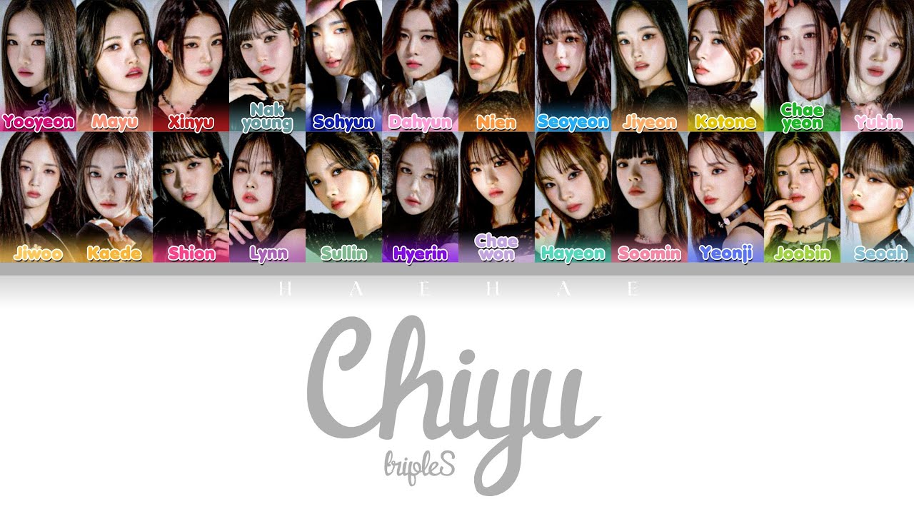 tripleS - Chiyu Lyrics (Color Coded Lyrics Han/Rom/Pt-Br) Tradu&ccedil;&atilde;o