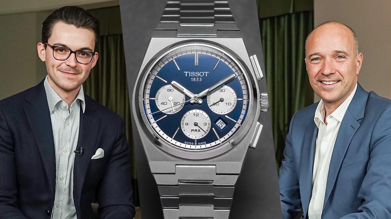 Представляем НОВЫЕ часы Tissot PRX с генеральным директором Tissot (PRX 35 мм, PRX Chrono и другие)