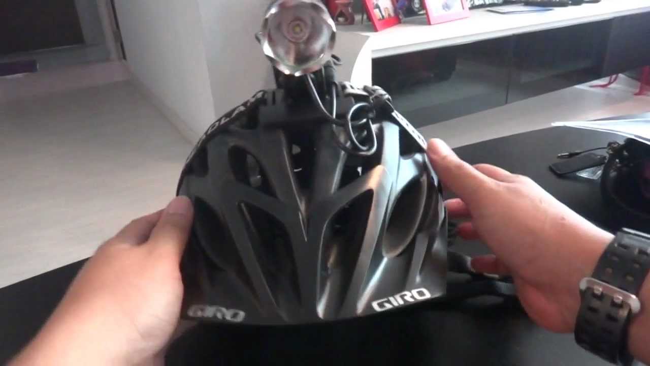 Super Bright Helmet Light 1200 Lumens!